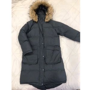 Missguided winter longline puffer jacket
